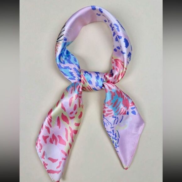 Colorful Leopard Print Scarf P33 - Picture 2 of 5